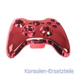XBOX 360 Controller Gehäuse für Wireless Controller, Farbe rot glänzend metallisiert, xbox 360 controller case