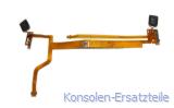 Nintendo 3DS XL Flexkabel mit Lautsprechern, 3DS XL Flachbandkabel, 3DS Regler für 3D Effekt, 3DS XL Anschlusskabel für Display oben, 3DS XL Flachbandkabel für Lautsprecheranschluss, 3DS XL Anschlusskabel für Lautsprecher, 3DS XL flex cable speaker