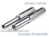 Nintendo Werkzeug, Sicherheits Bit 3.8mm, Sicherheits Bit 4.5mm, Tool, Sicherheitsschraubendreher, Nintendo screwdriver bits, GameCube, Game Boy, Nintendo GameBoy, N64, SNES, Spiel öffnen, aufschrauben, open cartridge
