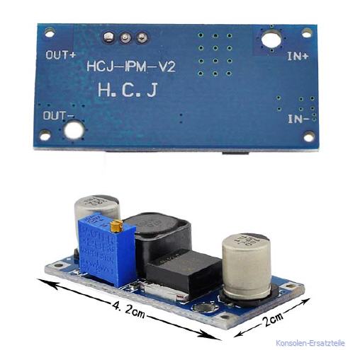 DC-DC Schaltregler LM2596, LM2596S-Adj Spannungsregler, LM2596S Step down power supply, Spannungswandler, DC-DC Schaltreglermodul