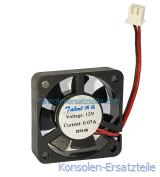 Mini Ventilator, Gleichspannung brushless Axiallüfter, Gehäuselüfter, Gehäuseventilator, Fan, Gebläse, Kühlung für Elektronik 12V 0,07A