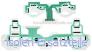 PS3 Controller Tastenfolie SA1Q222A und SA1Q224A, Tastenkontakte PS3 Controller, Flexkabel PS3 Controller, ps3 Controller flexkabel, PS3 Controller Ersatzteil