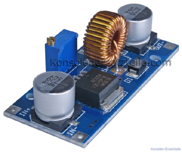 Step down Schaltwandler, Step down DC-DC buck Schaltregler, XL4015E1 einstellbarer Spannungsregler, DC DC Abwärtswandler, buck converter, XL4015E1 dc-dc-wandler, XL4015E1 converter, Schaltregler hoher Effizienz, DC-DC Schaltreglermodul, XL4015E1 Step down power supply, XL4015E1 Ausgangsstrom 5 Ampere max.