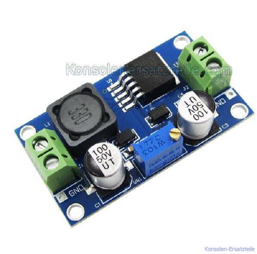 step up Spannungswandler mit Schraubklemmen, DC Schaltwandler mit Schraubanschlussklemmen, Gleichspannungswandler einstellbar, DC Aufwärtsregler, dc dc boost supply, einstellbarer Spannungsregler, Step up DC-DC Schaltregler, XL6019E1, DC DC booster