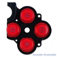 PSP 3000 Knöpfe rot