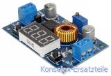 Spannungsregler einstellbar, Step down DC-DC buck Schaltregler, mit LED Voltmeter und Schraubklemmen, XL4015E1 einstellbarer Spannungsregler, DC DC Abwärtswandler, buck converter, XL4015E1 dc-dc-wandler, XL4015E1 converter, Schaltregler hoher Effizienz, DC-DC Schaltreglermodul, XL4015E1 Step down power supply, XL4015E1 Ausgangsstrom 5 Ampere max.